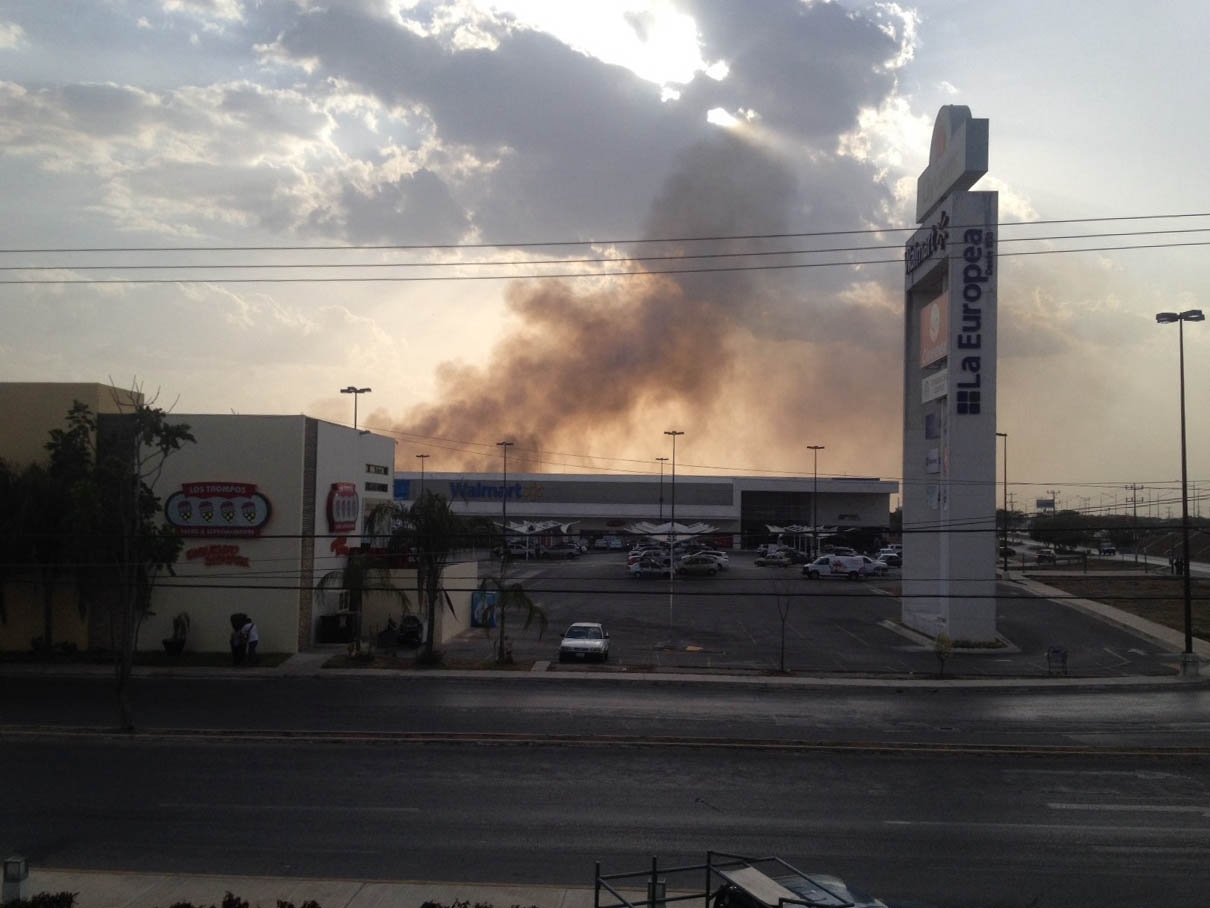 Calor provoca incendio